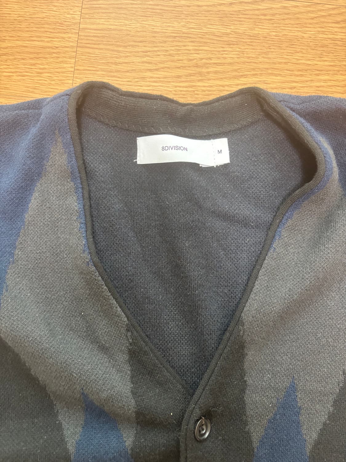8DIVISION 에잇디비전 아가일 가디건  상품이미지2