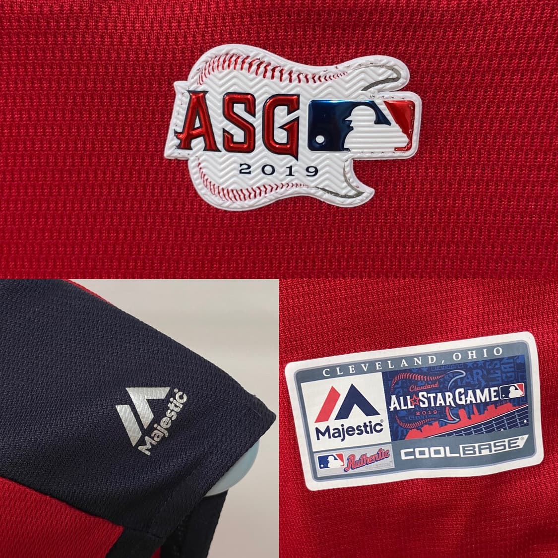 마제스틱 2019 MLB 올스타전 린도어 슬리브리스 져지 상품이미지5