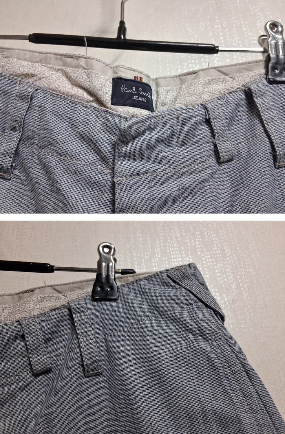 폴스미스  반바지 해지블루 면반바지 남성L32 
 상품이미지3