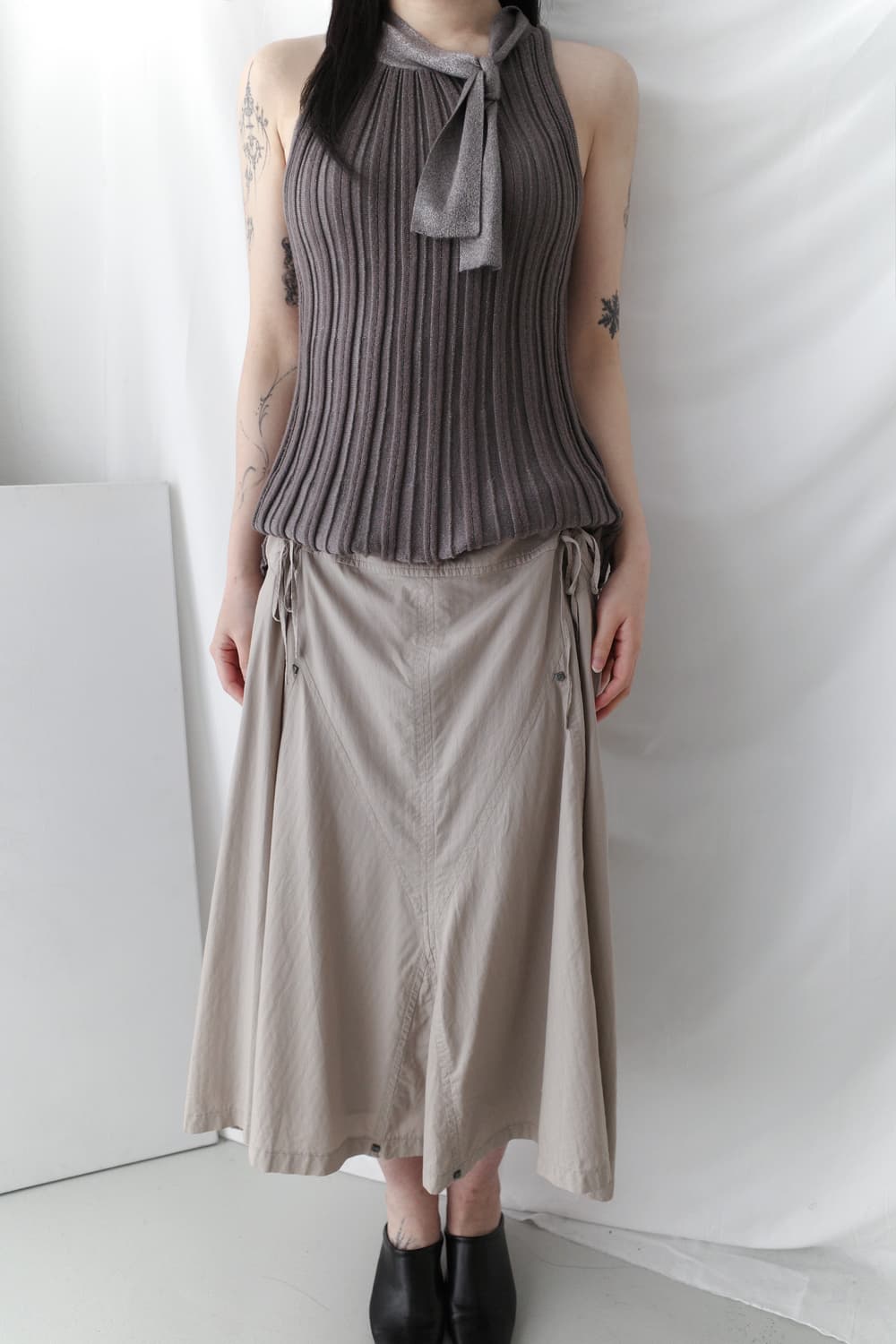 shirring string skirt  상품이미지4