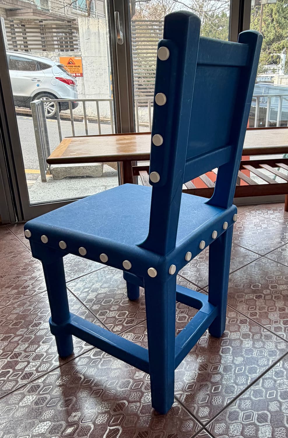 네덜란드 moooi 고딕체어 블루 상품이미지1