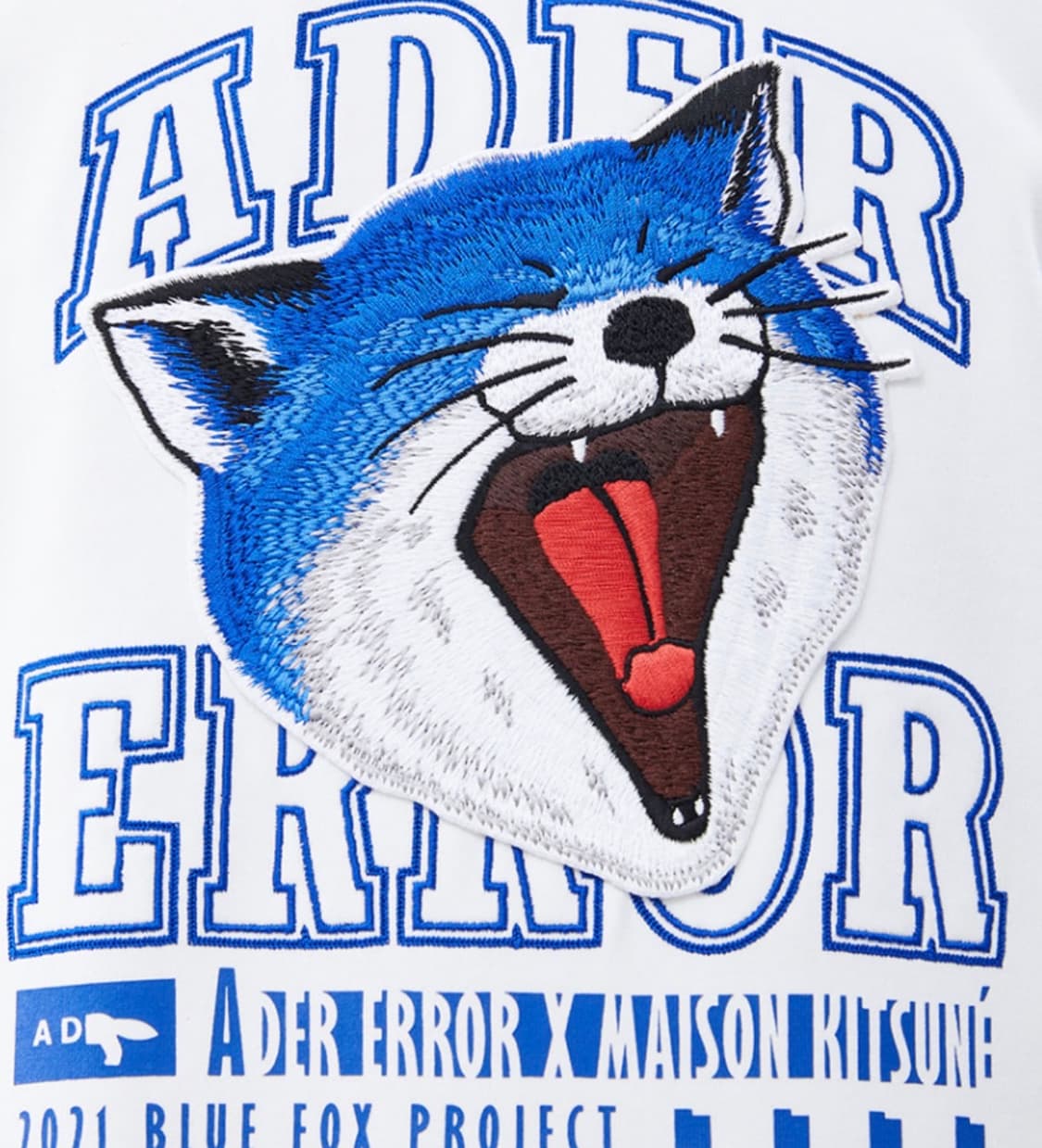 (새상품/L)아더에러x메종키츠네 얀 폭스 화이트 상품이미지2