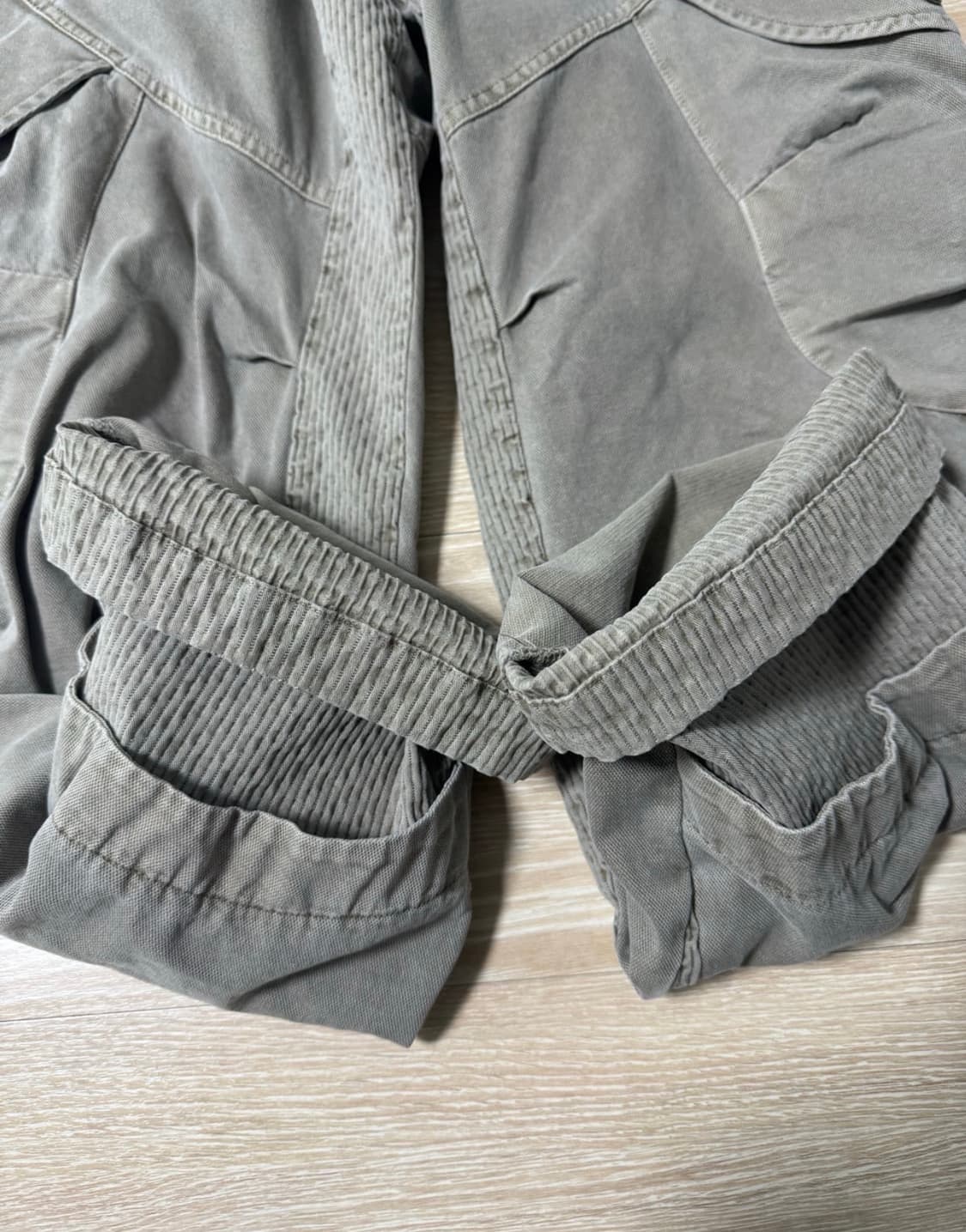 CORE:5 WASHED CARGO PANTS (SAND) S사이즈 상품이미지4