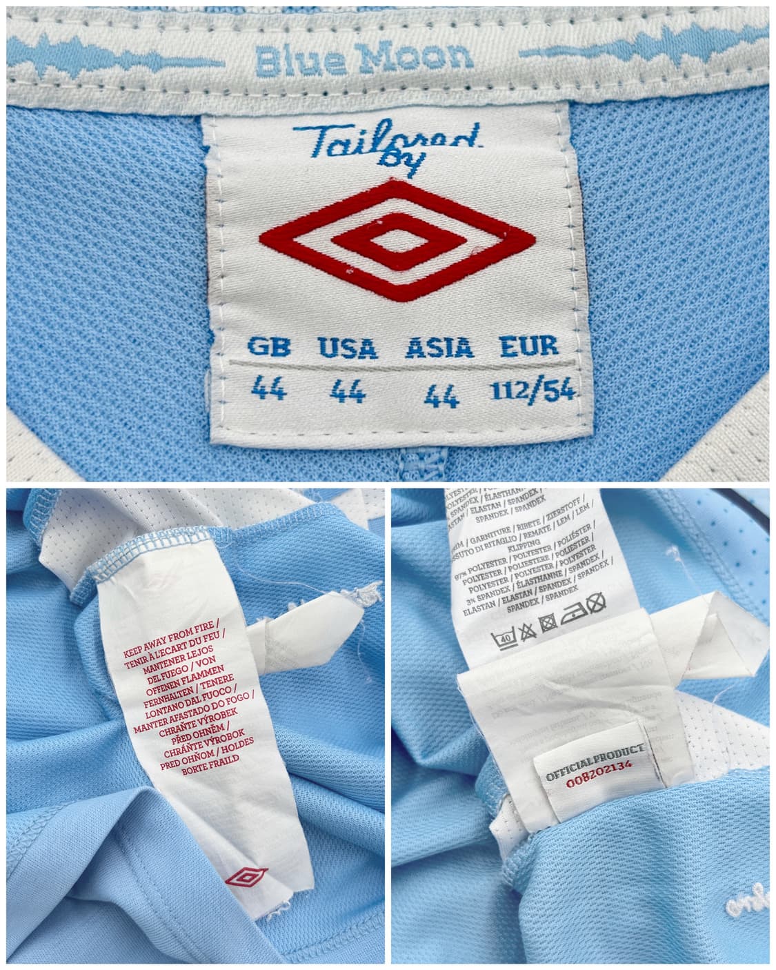 엄브로 11-12 맨체스터 시티 홈 리그킷 다비드 실바 상품이미지9