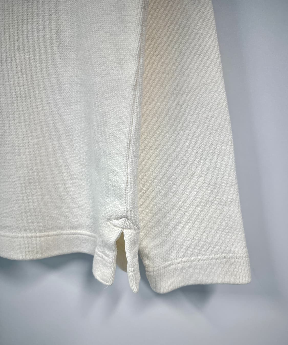 MHL 마가렛호웰 아이보리 코튼 니트 긴팔 티셔츠 2 상품이미지3