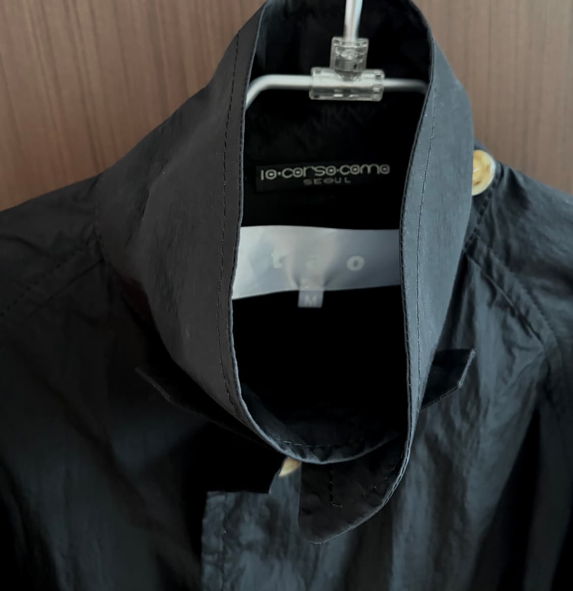꼼데가르송 타오 나일론 트렌치코트 상품이미지2