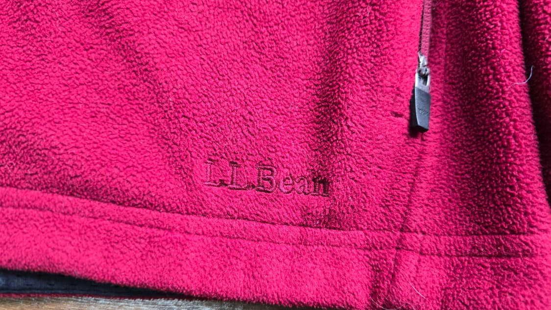 L.L.Bean 엘엘빈 집업 플리스 자켓 Made In USA 여성 OS 상품이미지6