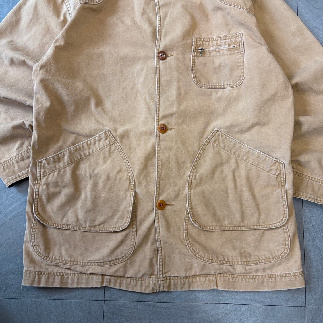 L.L.bean 엘엘빈 다크 베이지 헌팅 자켓  상품이미지3