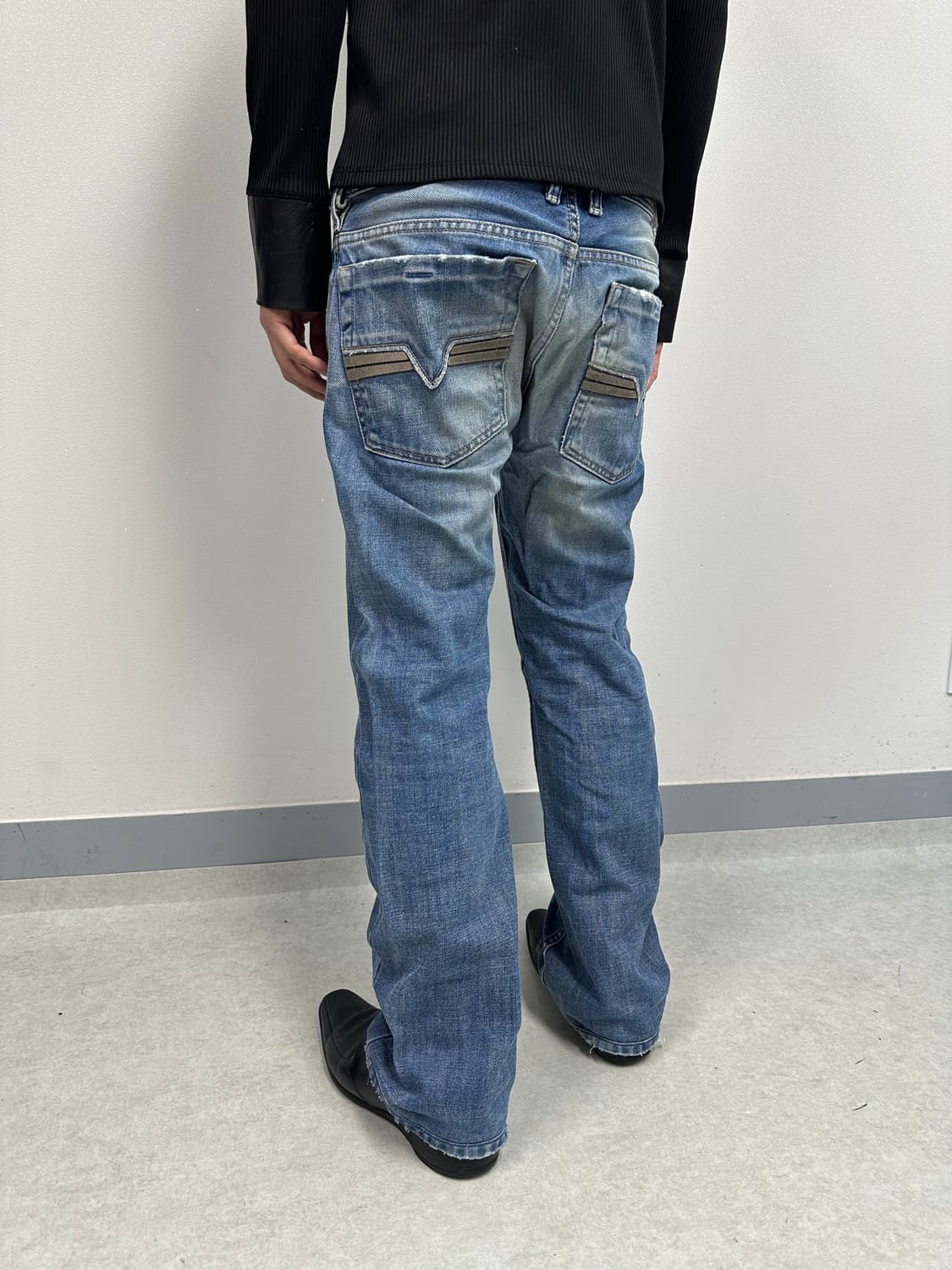 디젤 ZATINY 워싱 부츠컷 상품이미지1