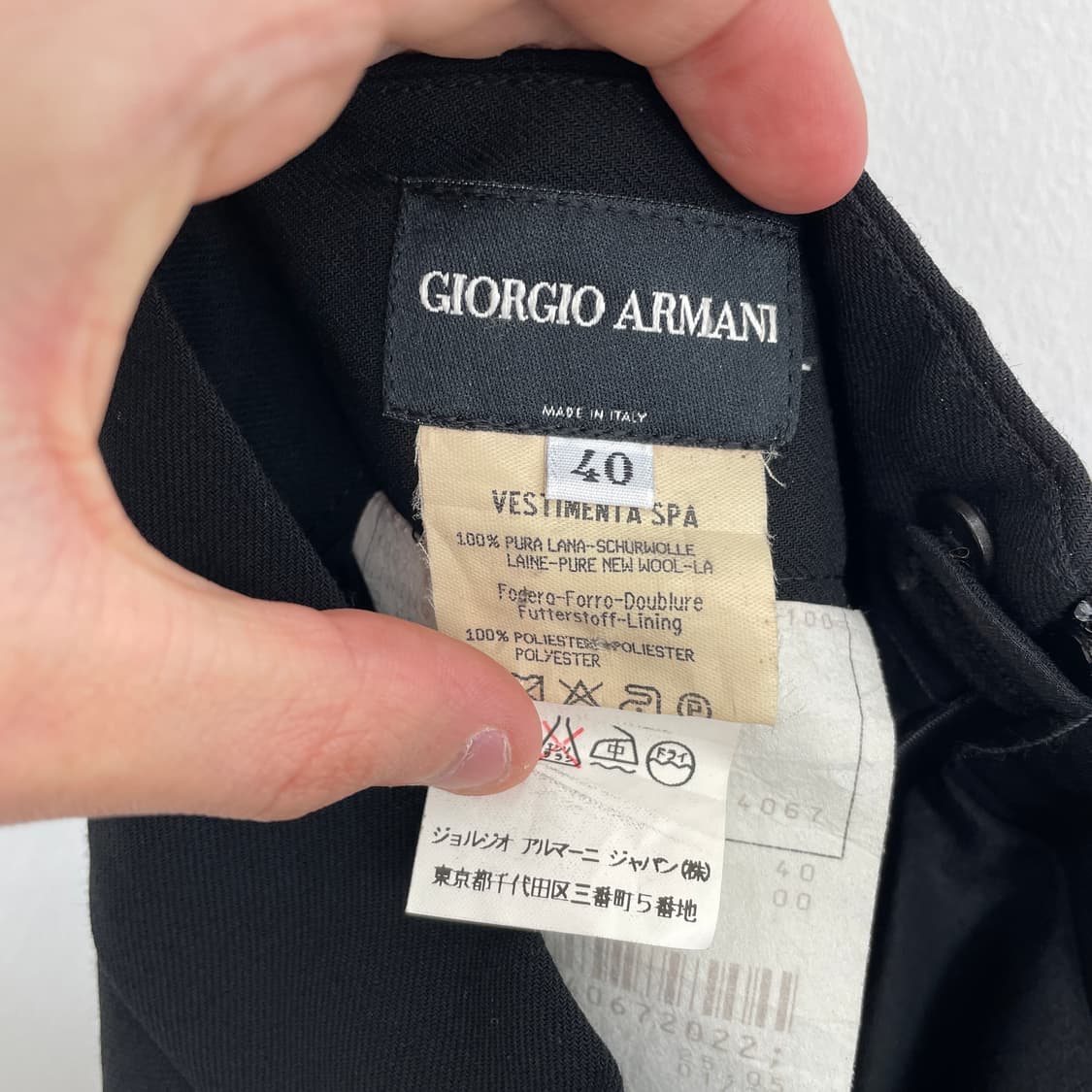 조르지오 아르마니 정장 스커트 상품이미지7
