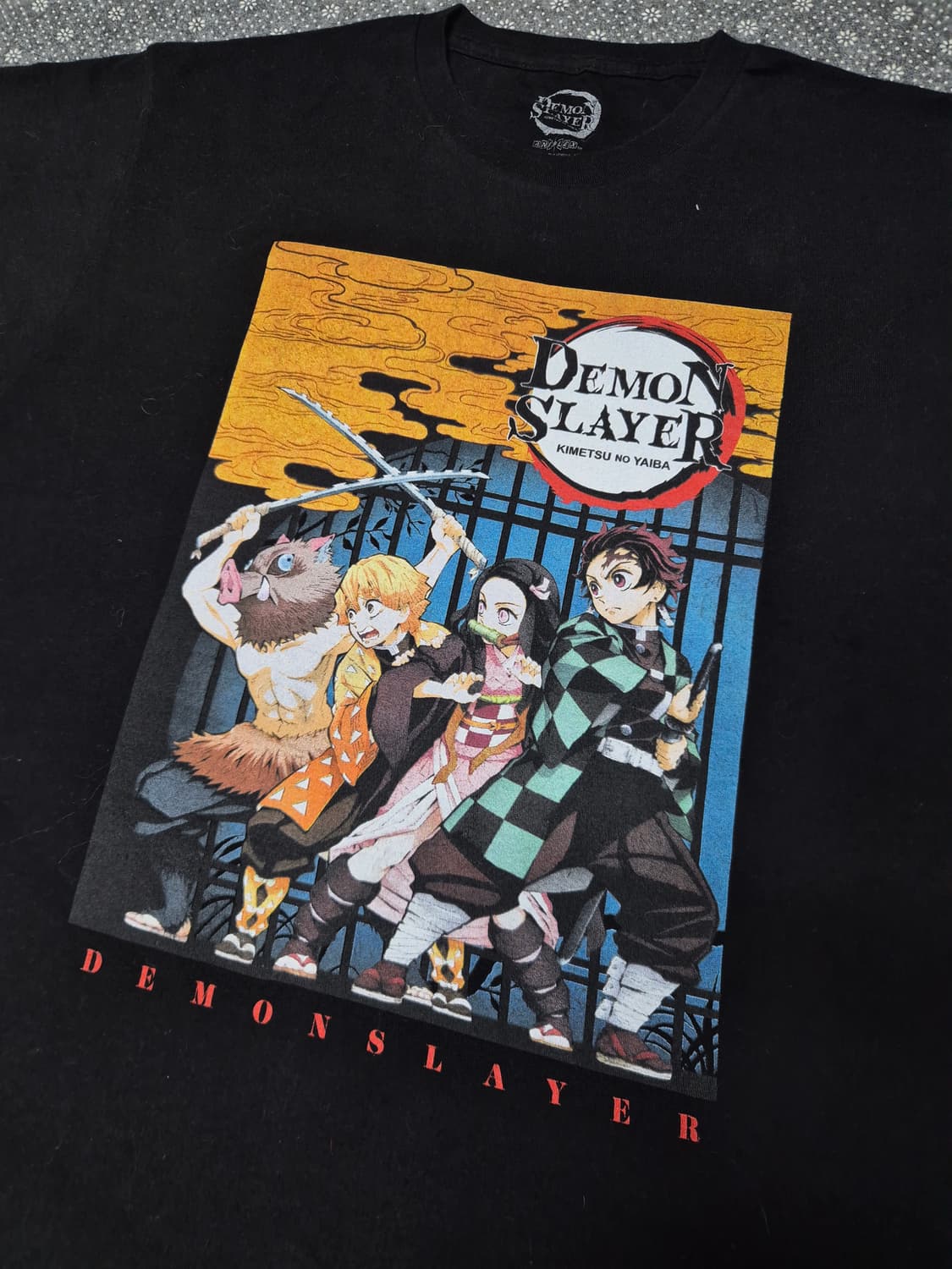 [L]귀멸의 칼날 오피셜 티셔츠  -223 상품이미지1