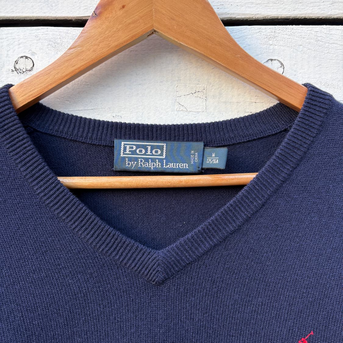 Polo 폴로 울 브이넥 니트 상품이미지3