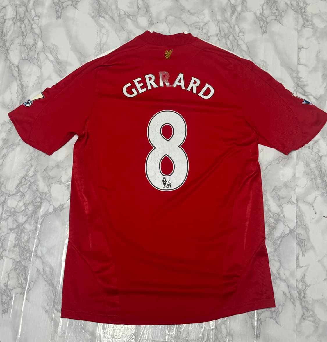 08-10 리버풀 홈 아디다스 유니폼 반팔 제라드 상품이미지3
