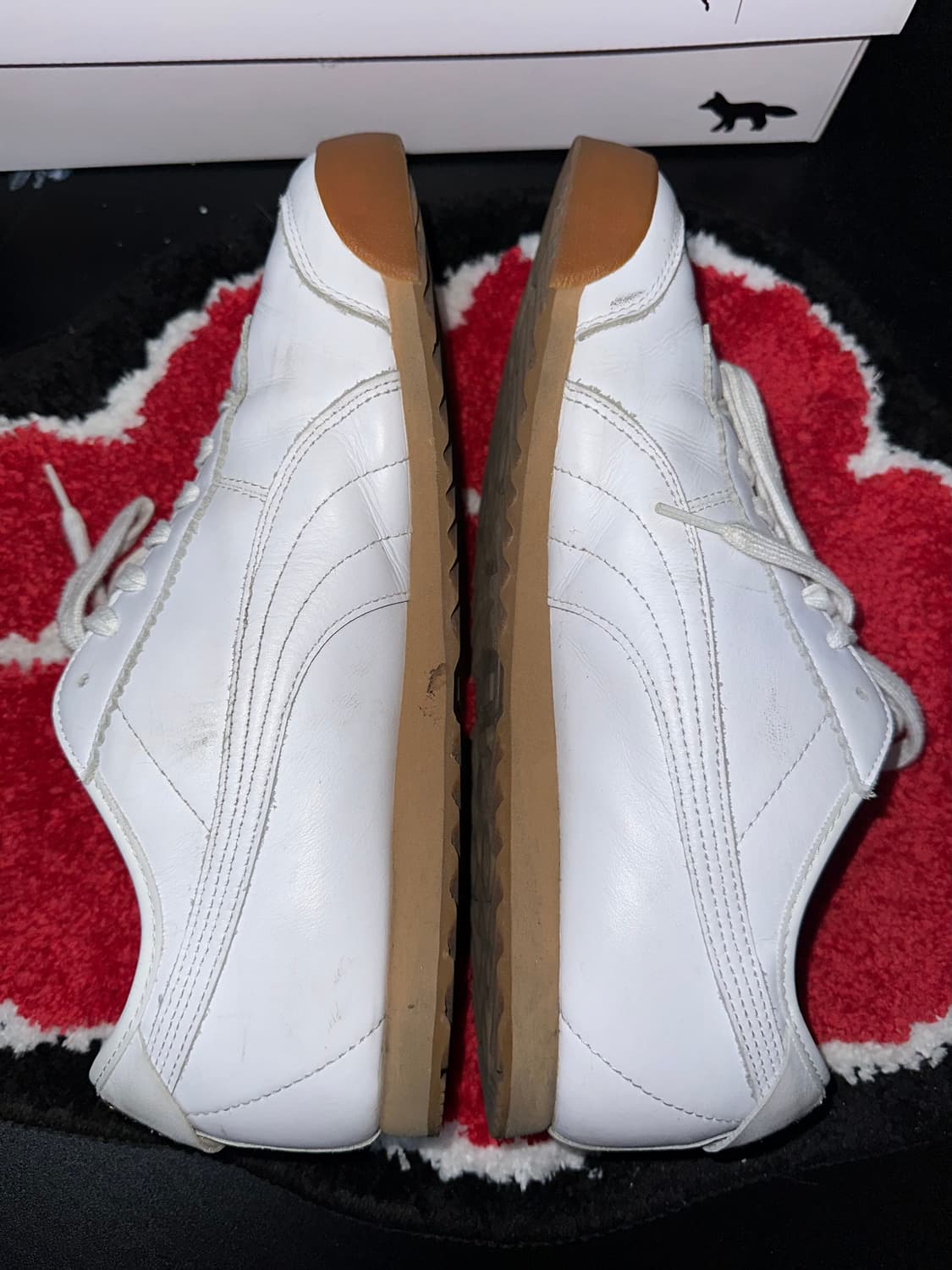 푸마 X 메종 키츠네 로마 화이트 280 상품이미지2