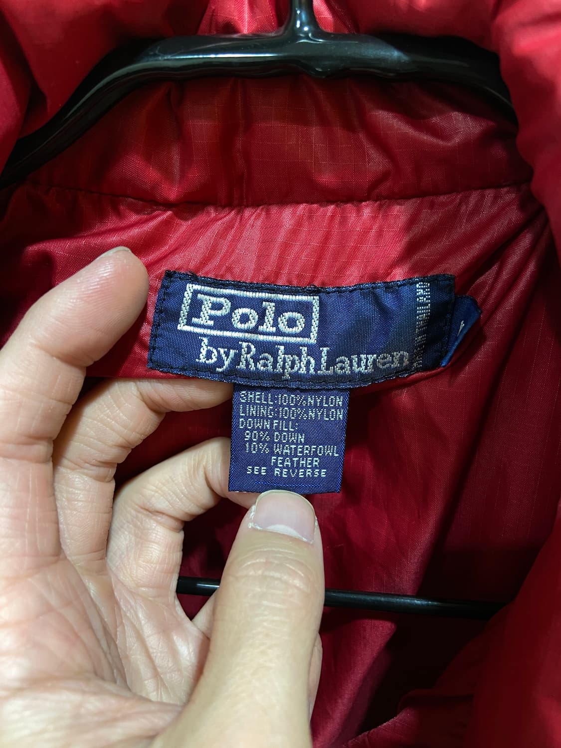 폴로 랄프로렌 90s 푸퍼 다운자켓 패딩 상품이미지5