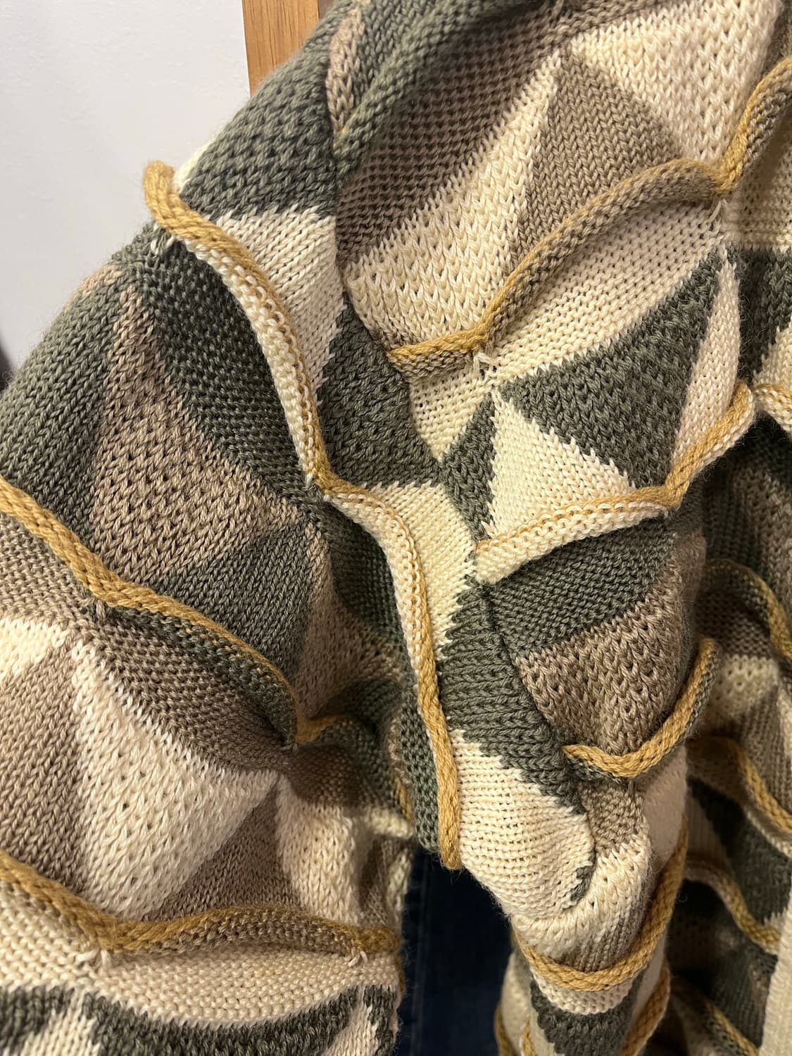 Neiman Marcus 빈티지 울 가디건 상품이미지3