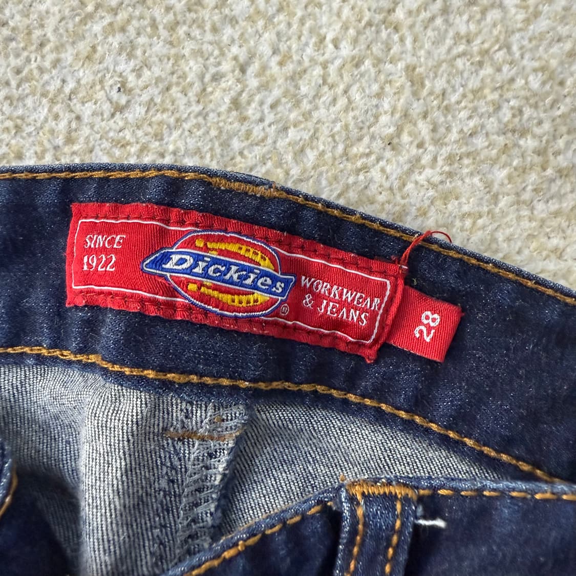 [28] 디키즈 여성 슬림핏 데님팬츠 0115T1 상품이미지5