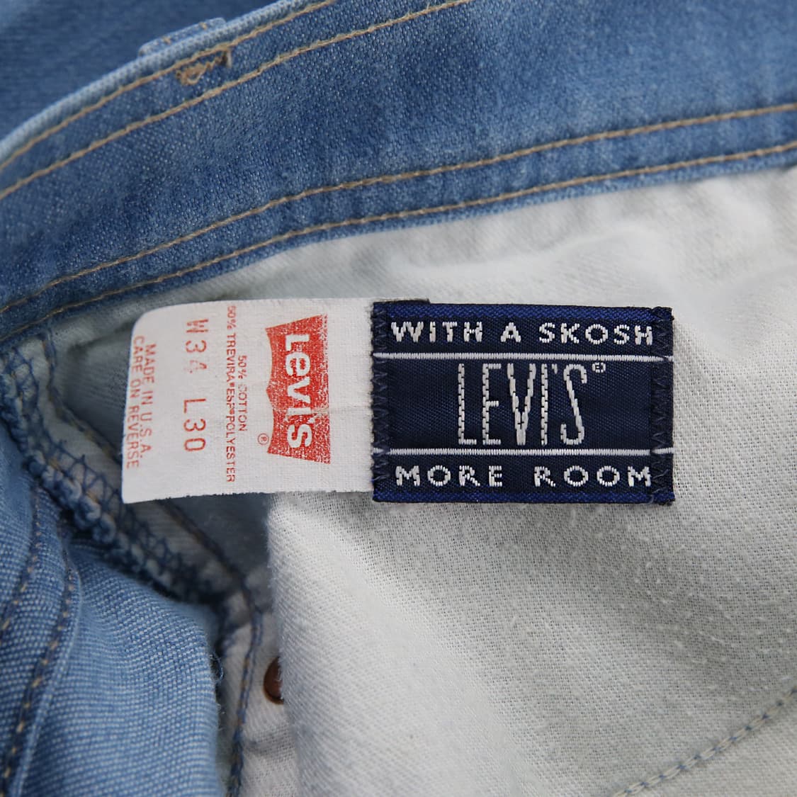 리바이스 90s skosh more room 부츠컷 데님 (32~33) 상품이미지8