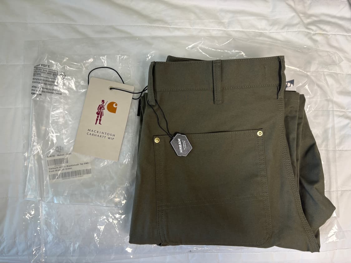 칼하트wip x 매킨토시 x 앤드 더블니 그린 상품이미지2