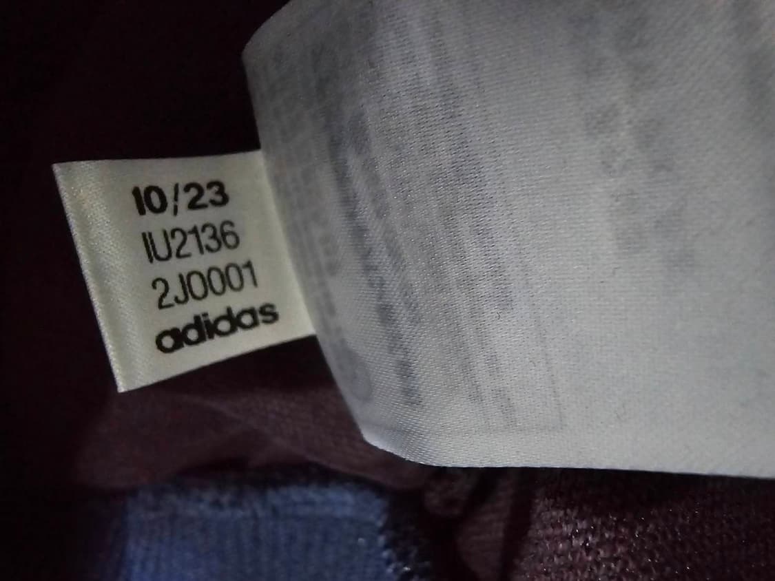 아디다스 스페인 베켄바우어 마룬 트랙탑 져지집업 105 / XL 상품이미지6