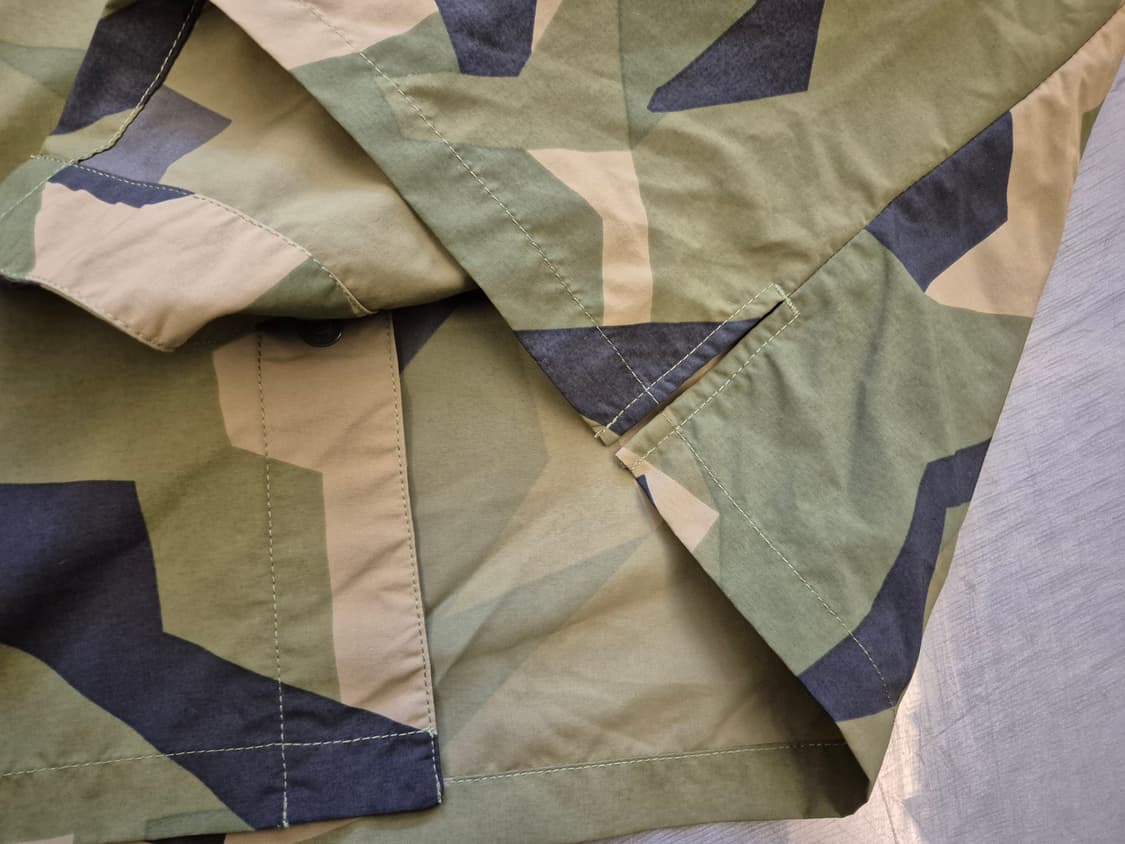 그립스와니 카모 나일론 베이스볼 셔츠 상품이미지5