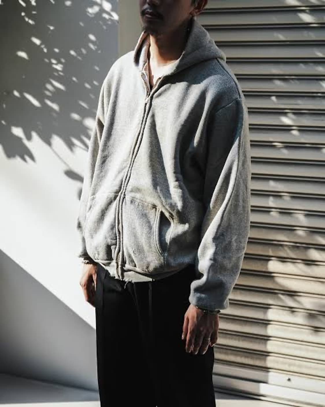 [4] a.presse vintage zip sweat hoodie 상품이미지2