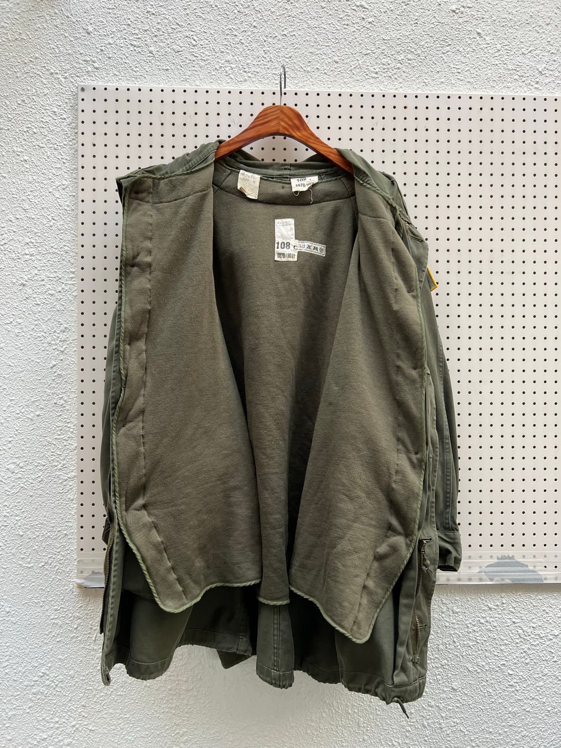 70s FRENCH ARMY M-64 MILITARY 개파카 모즈파카 상품이미지10