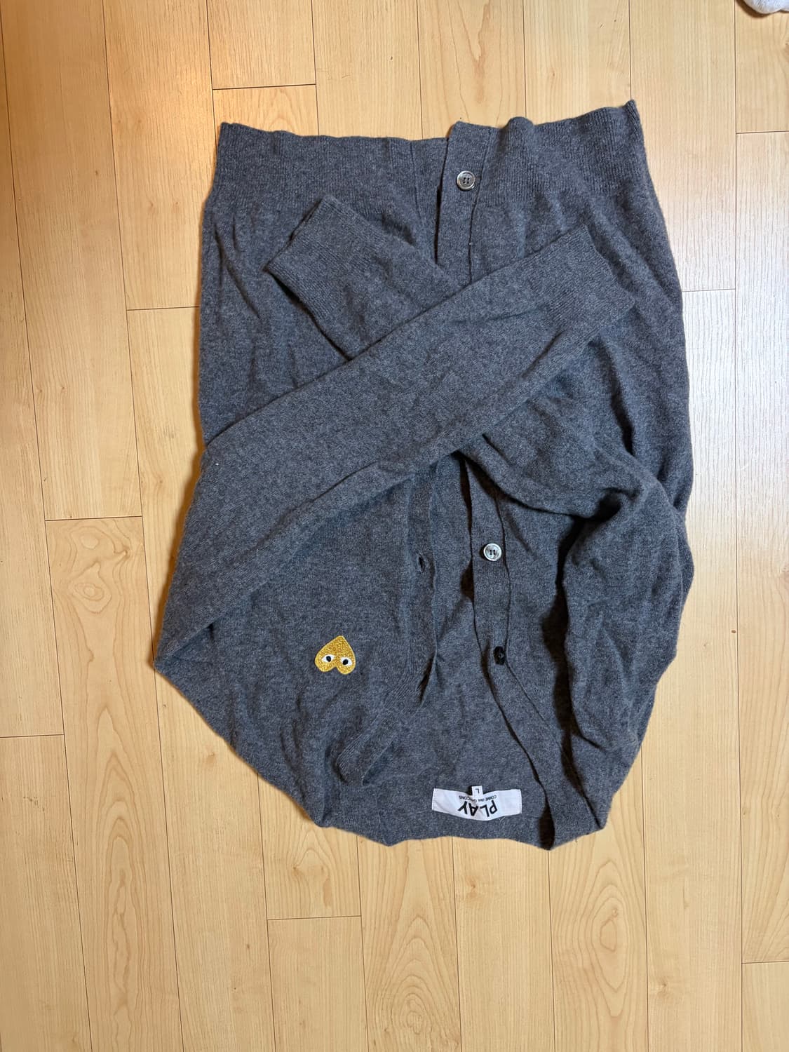 꼼데가디건 사이즈L 상품이미지1