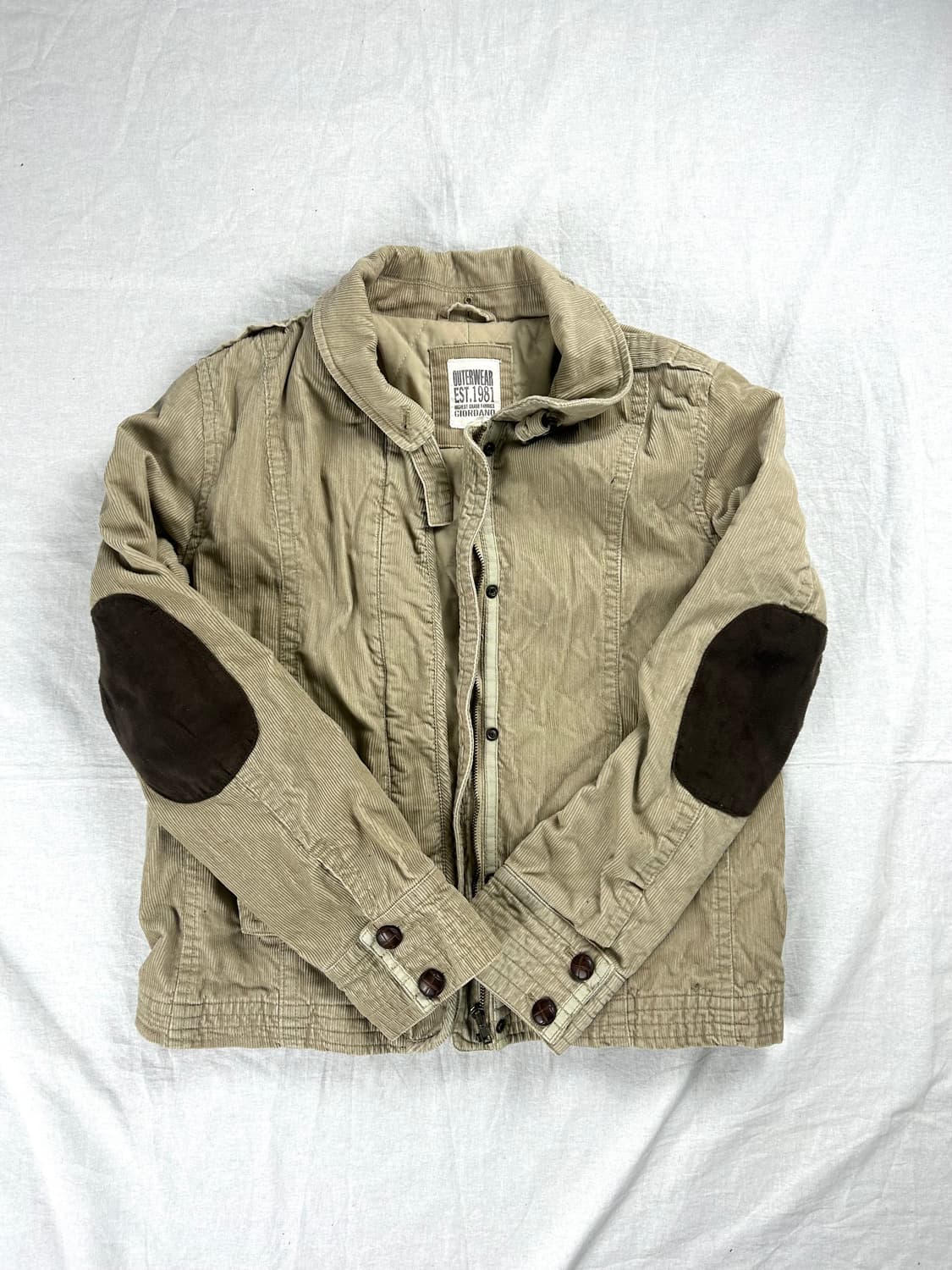 지오다노 퀄팅 코듀로이 자켓 상품이미지3