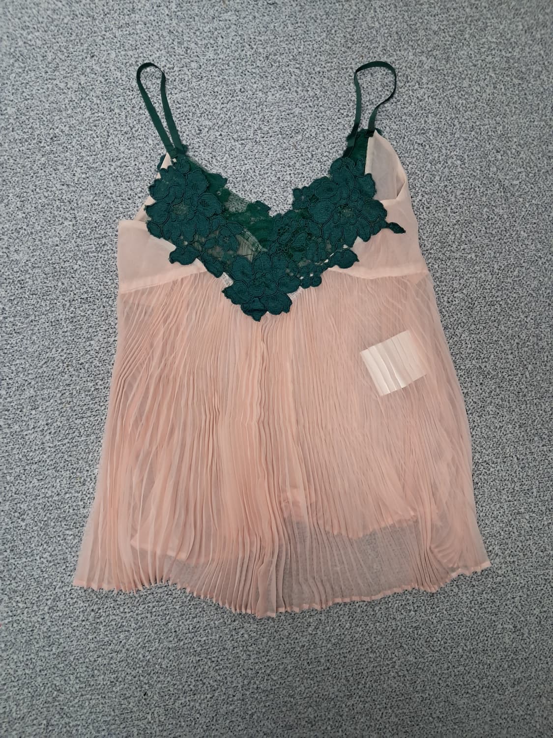 사카이 레이스 슬립핑크 상품이미지1