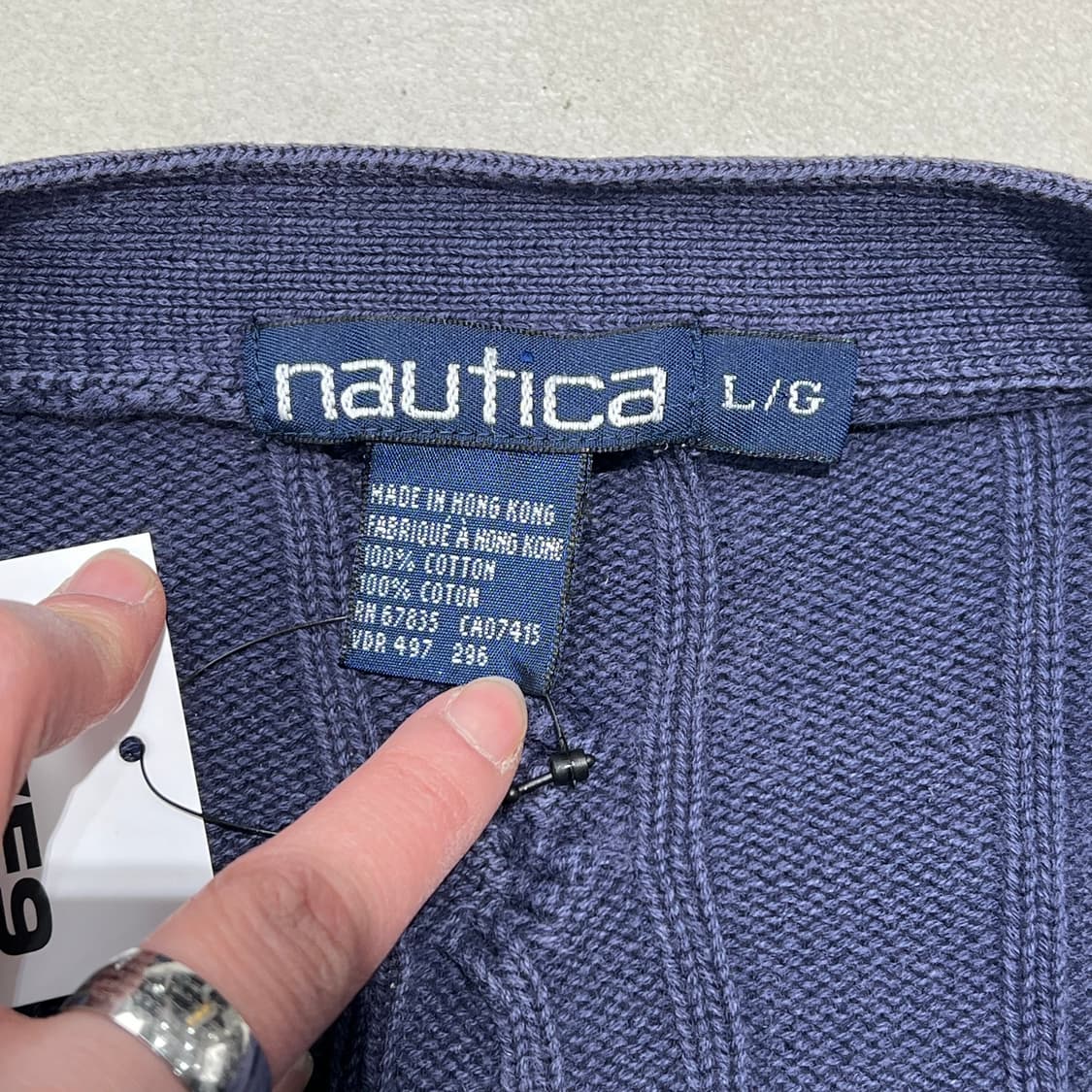 노티카 꽈배기 니트 가디건 s08833 상품이미지5