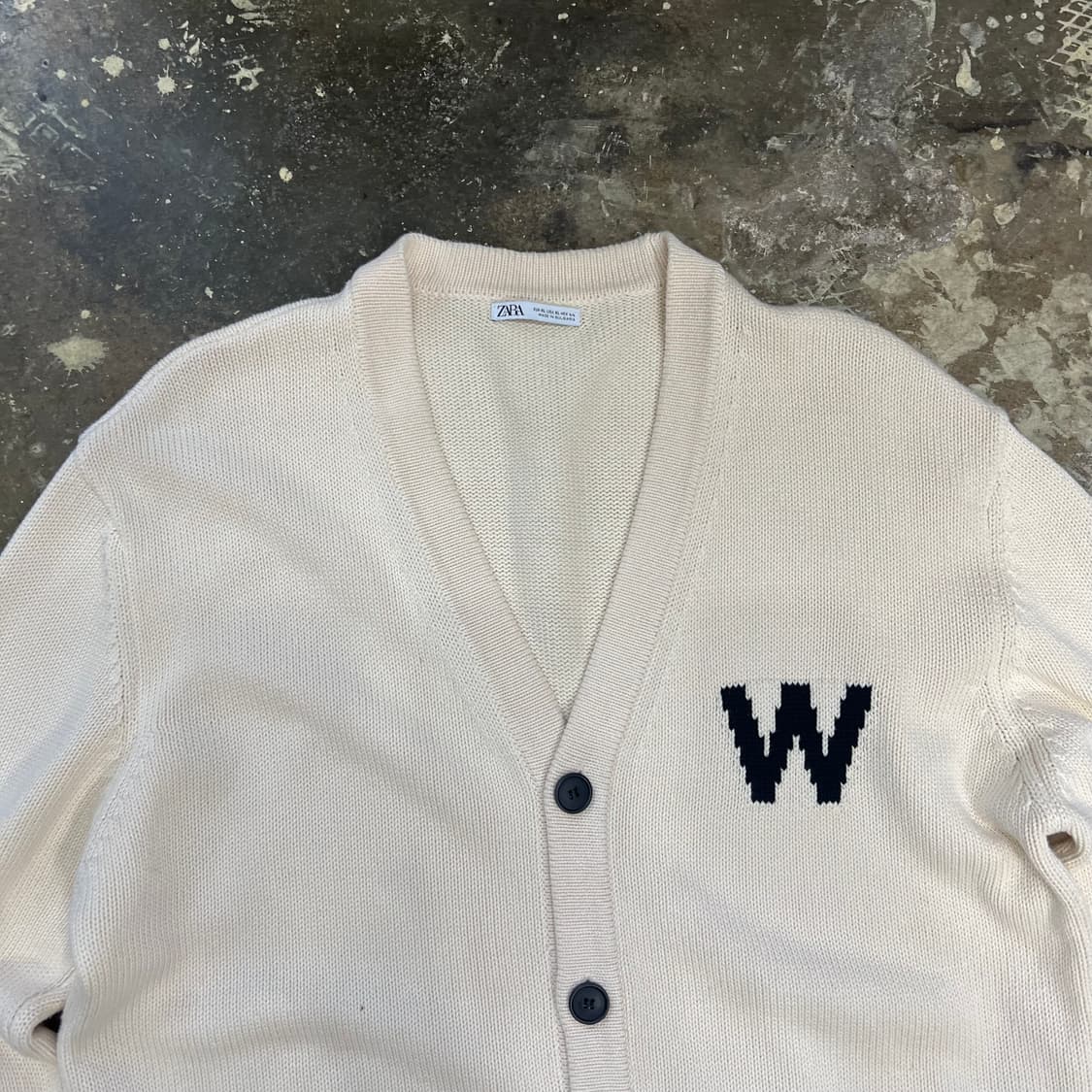 XL) ZARA 자라 루즈핏 가디건 상품이미지2