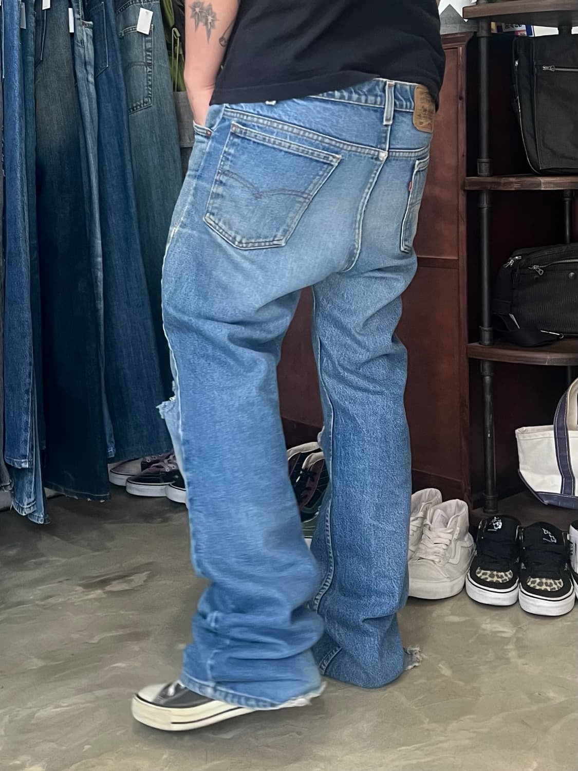 90’s MADE IN USA 오렌지탭 리바이스 517 36x34 상품이미지4