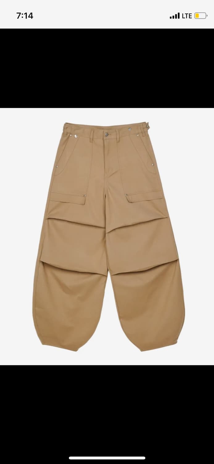IDWS 아이돈워너셀 Agata Balloon Trouser Beige 상품이미지1