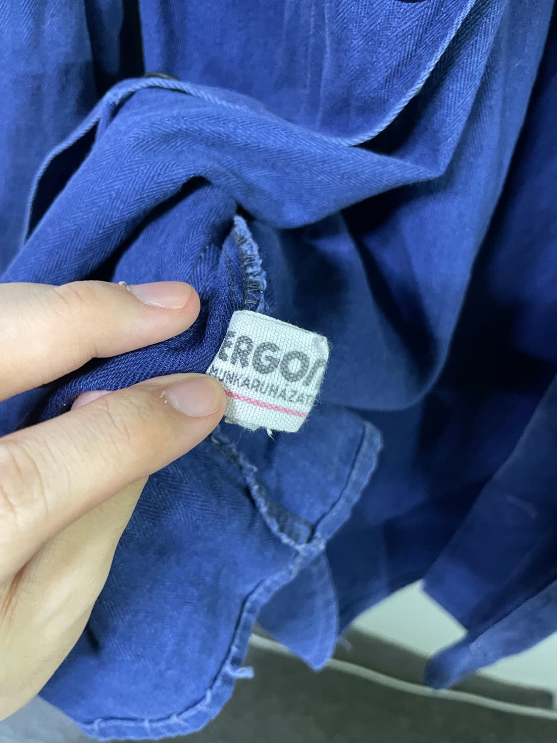 빈티지 프렌치 워크 자켓 초어자켓 48사이즈 Ergonett 상품이미지8