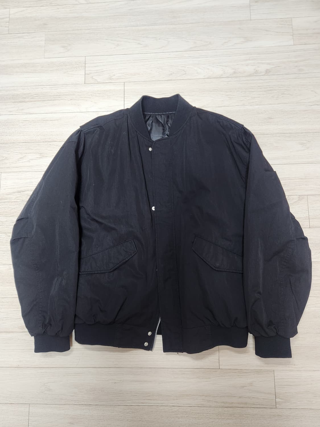 [브라운야드] 22SS 리버시블 MA-1 블랙 5사이즈 상품이미지4