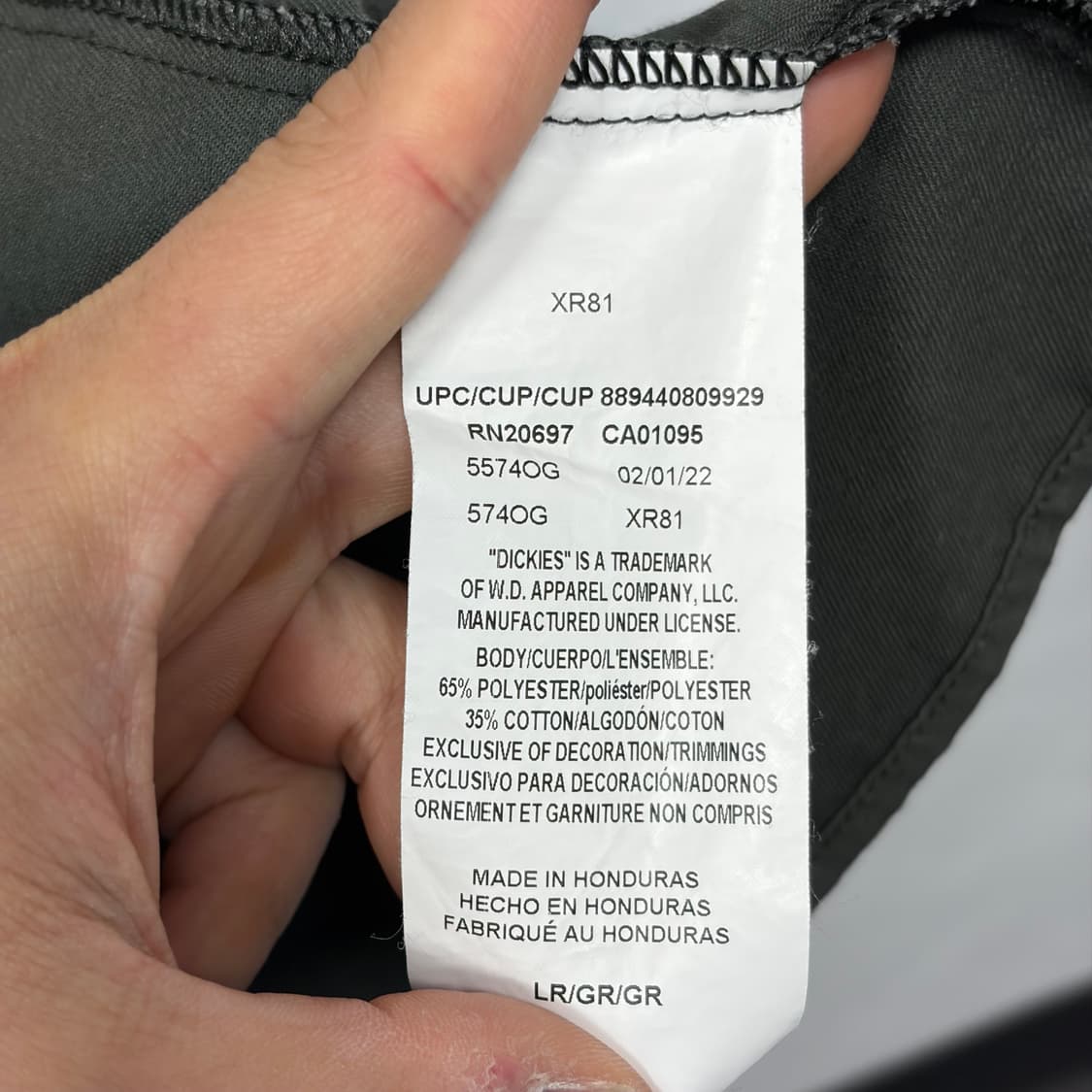 디키즈 워크셔츠 1 카키 상품이미지5