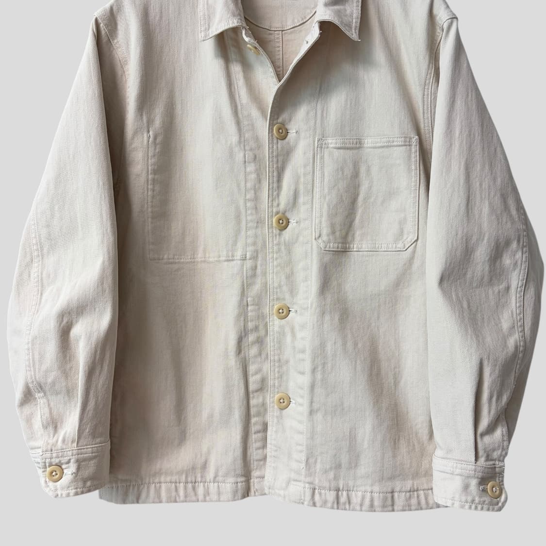 (M)유니클로 데님 워크자켓 상품이미지4