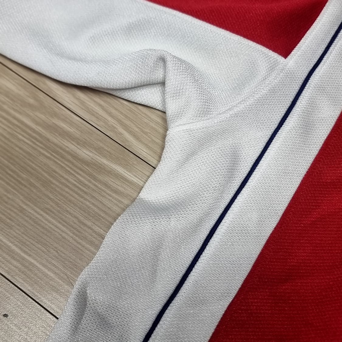 일본제 챔피온 레드 화이트 트랙 자켓(95) 상품이미지6