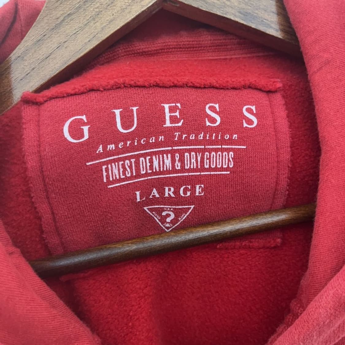 게스 00's Y2K 코랄 빅로고 후드 집업 L C07022 상품이미지5