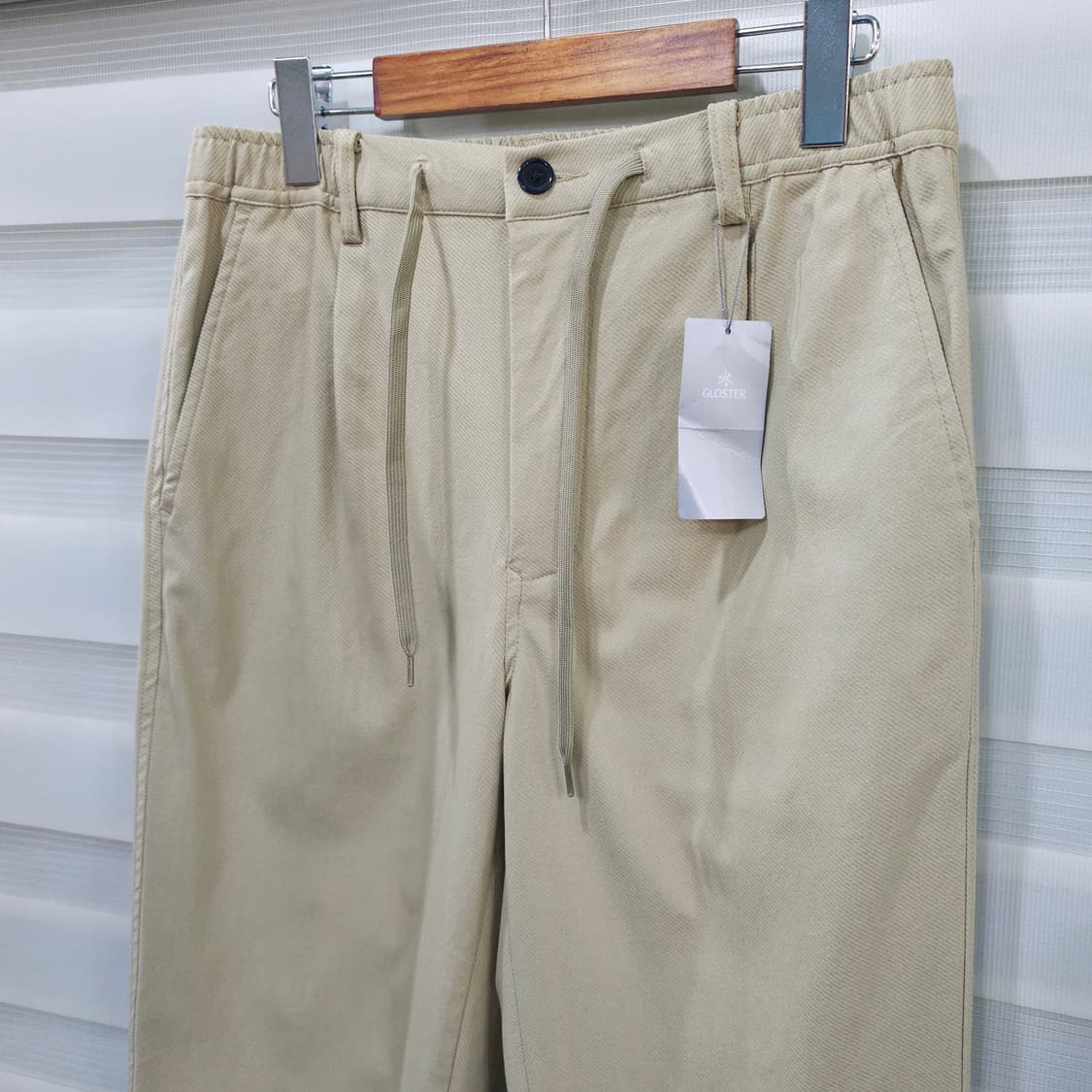 미사용품 GLOSTER 밴딩팬츠- S 상품이미지2