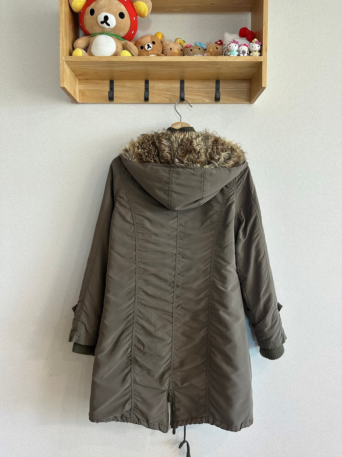 jpn 너드 히피 웨스턴 모리걸 하구미 스즈코 디테일 야상자켓 상품이미지3