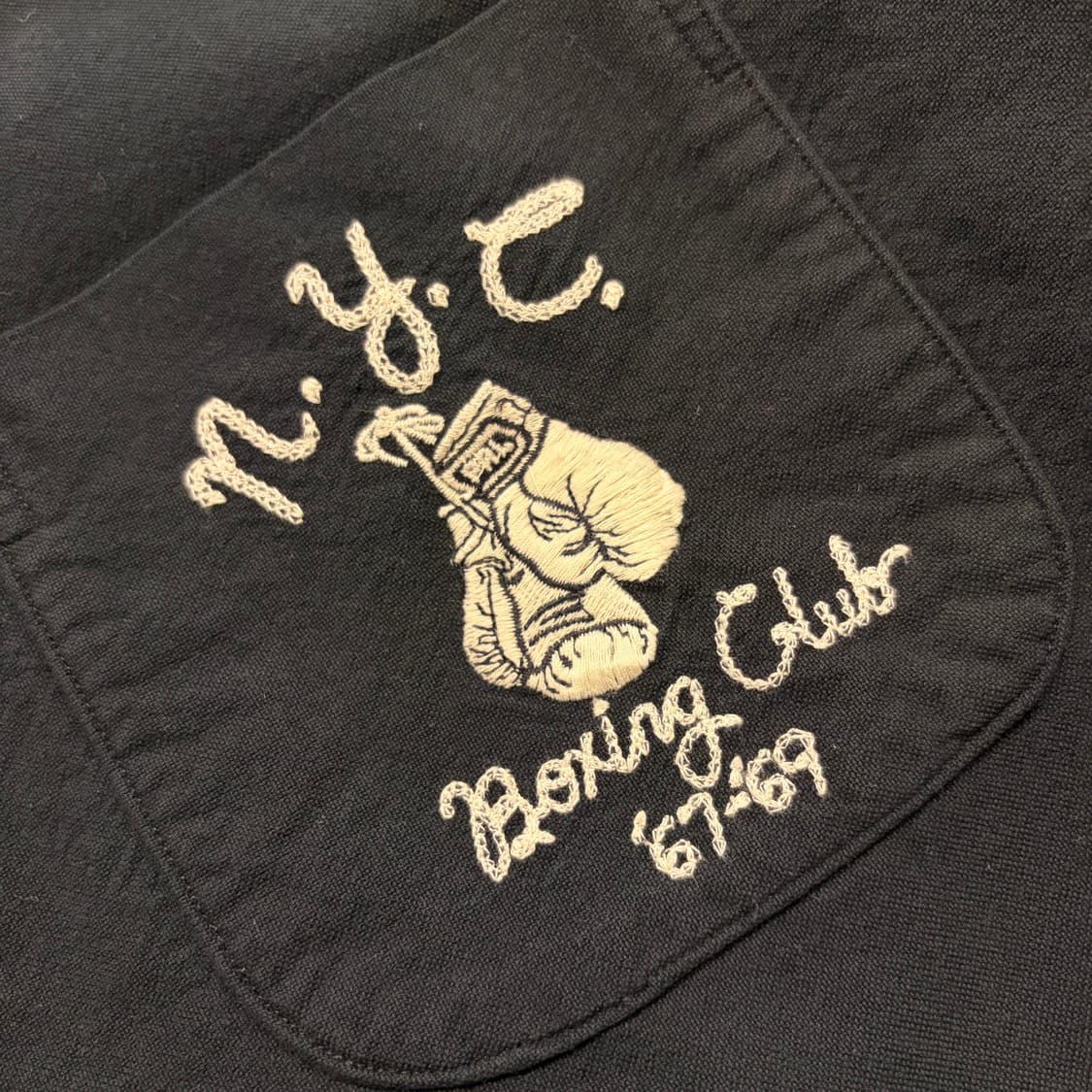 [M] 폴로 랄프로렌 NYC 복싱 클럽 블랙 셔츠 C867 상품이미지4