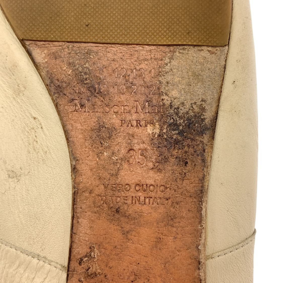 마르지엘라 타비 플랫 화이트 상품이미지7