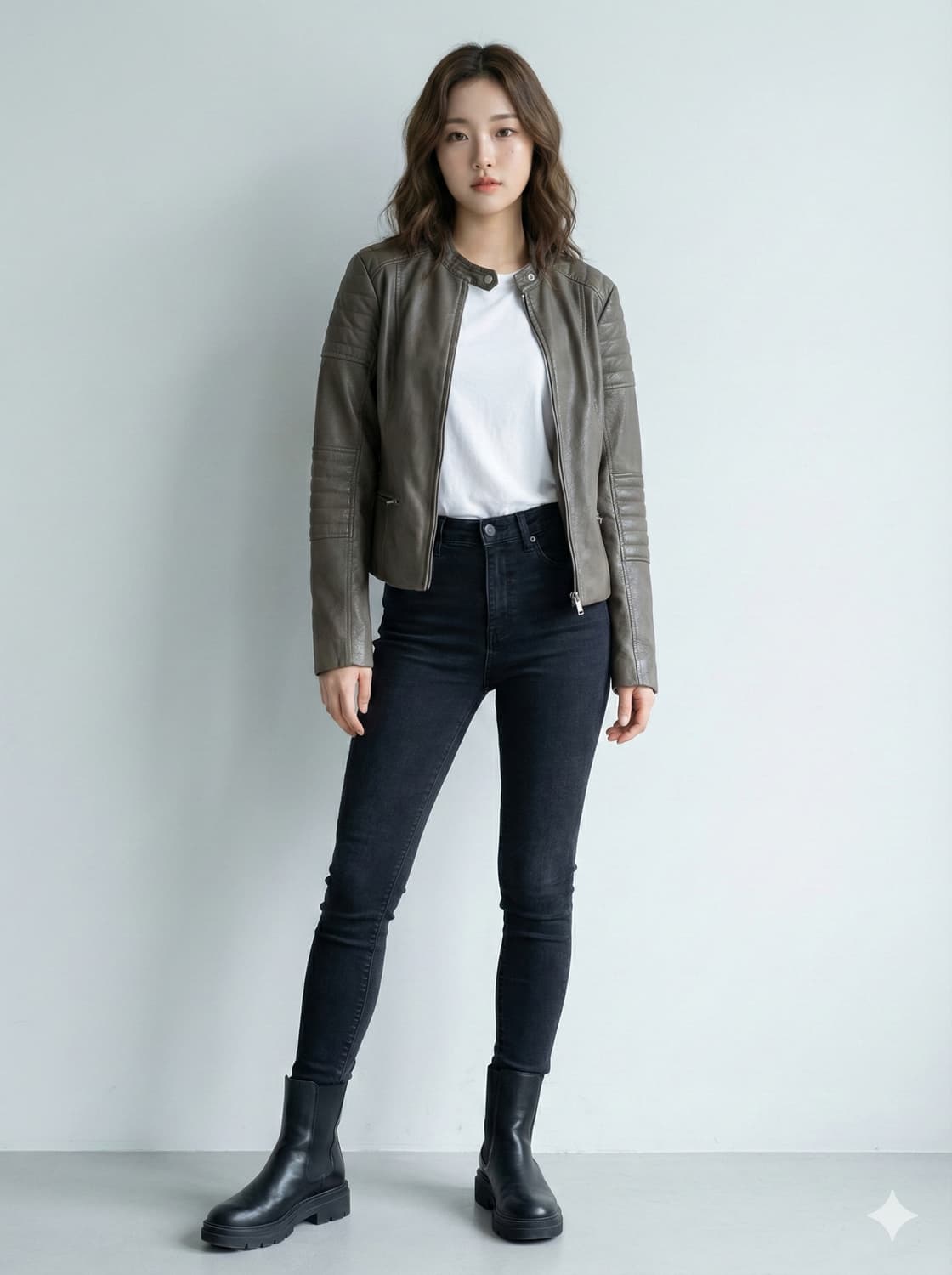 바나나리퍼블릭 양가죽 자켓_L 상품이미지1