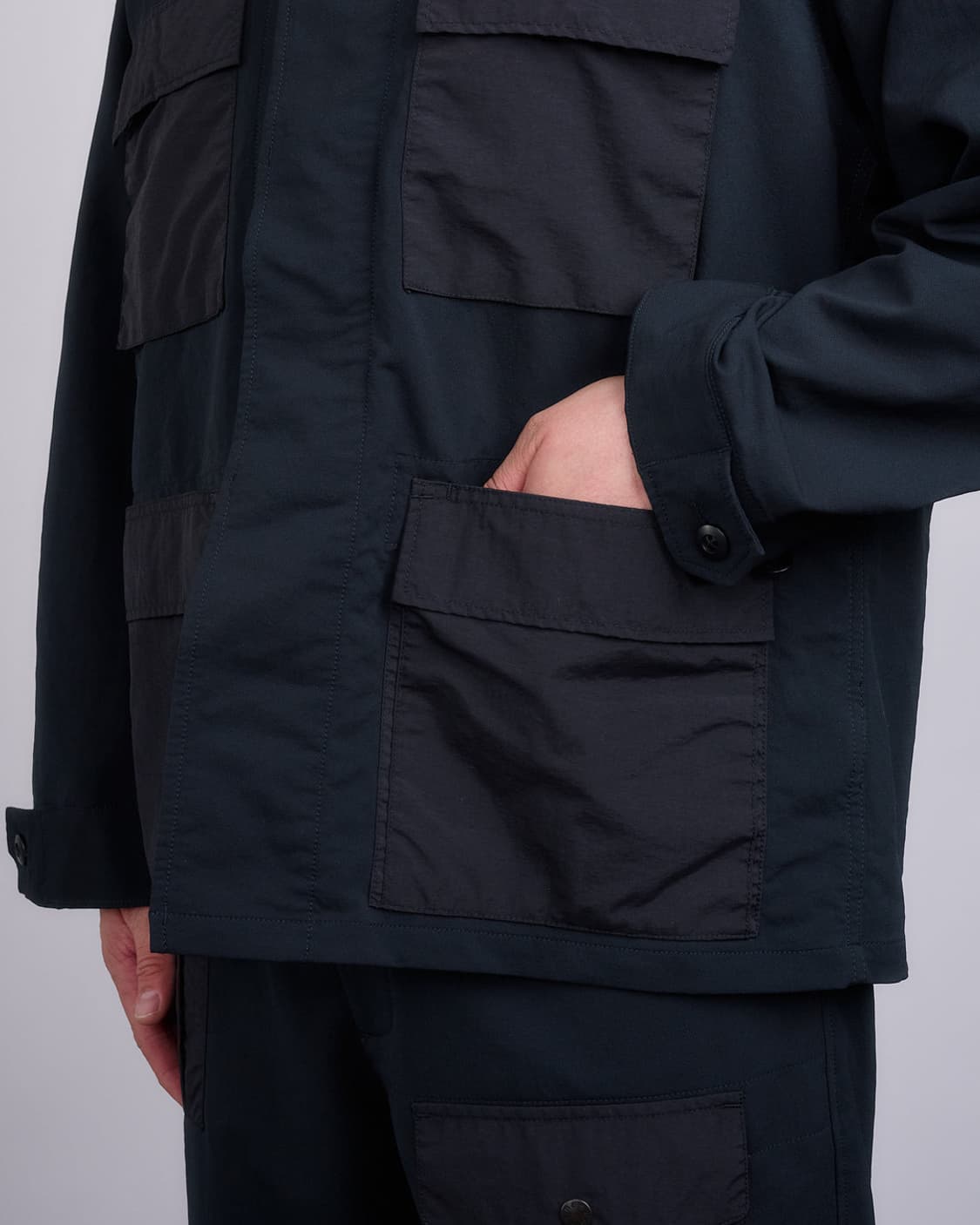 [M] 나나미카 유틸리티 카고 BDU 자켓 새제품 상품이미지2