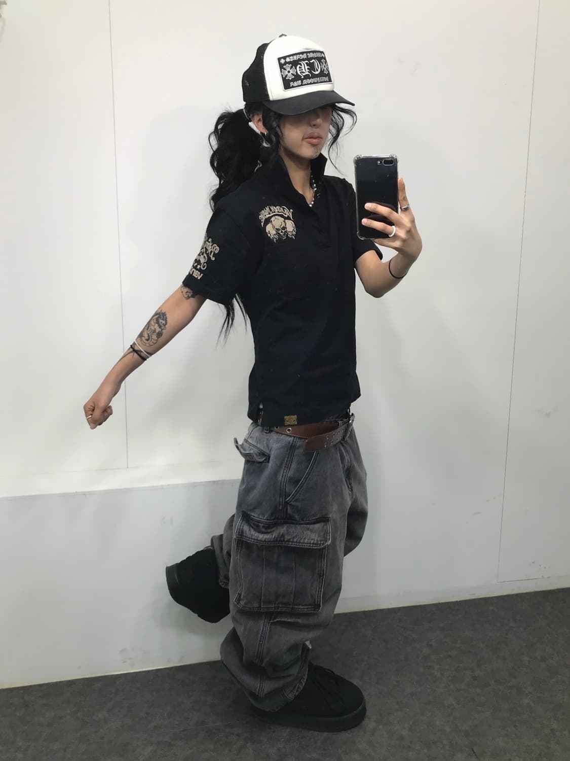 Vanson Embroidery PK T-shirt 상품이미지5