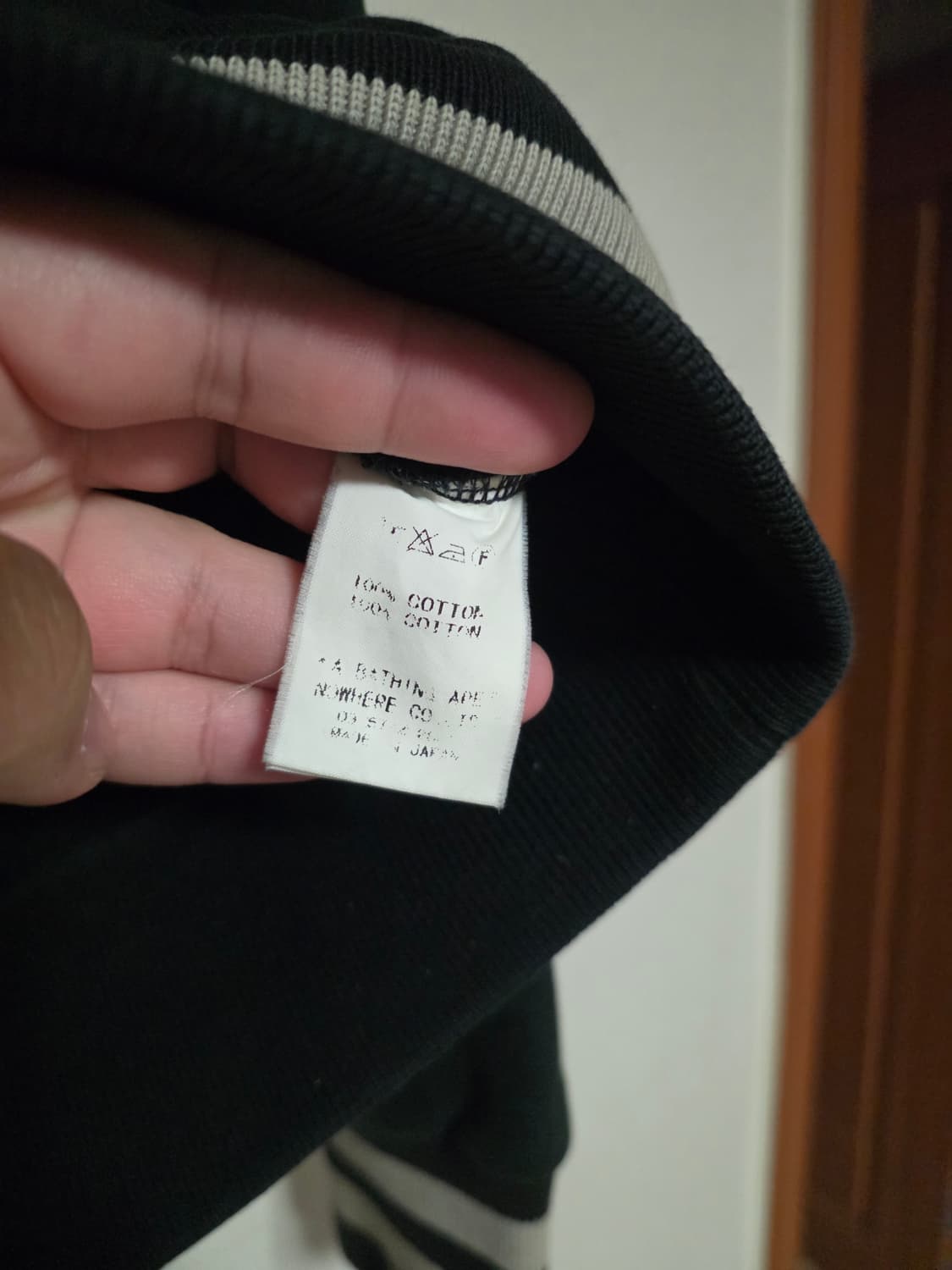 [OG S]OG 베이프 X 카우스 베이비마일로 바시티자켓 상품이미지5