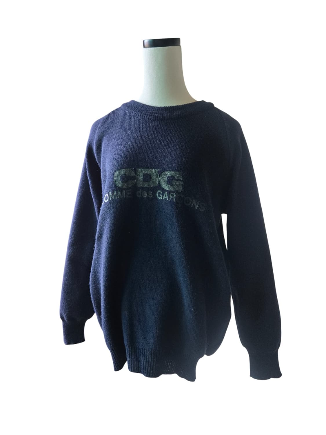 CDG 풀오버 네이비 니트  상품이미지2
