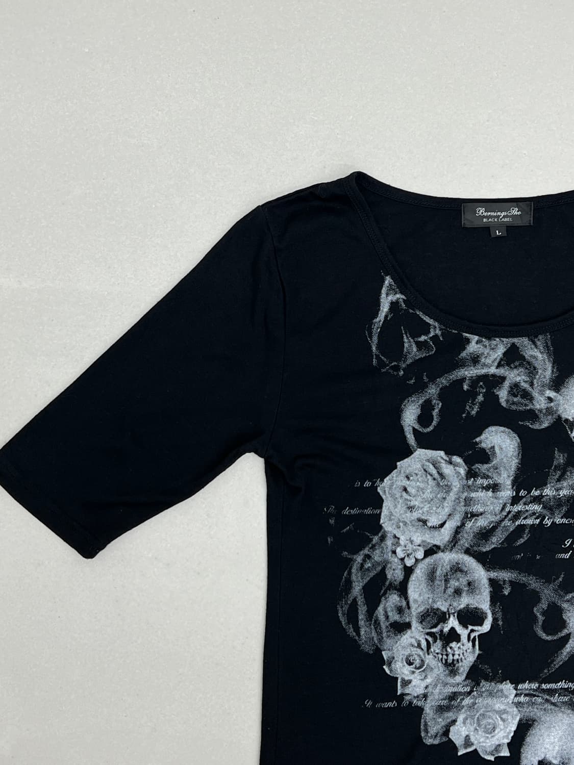 BERNING SHO 프린팅 반팔티 상품이미지4